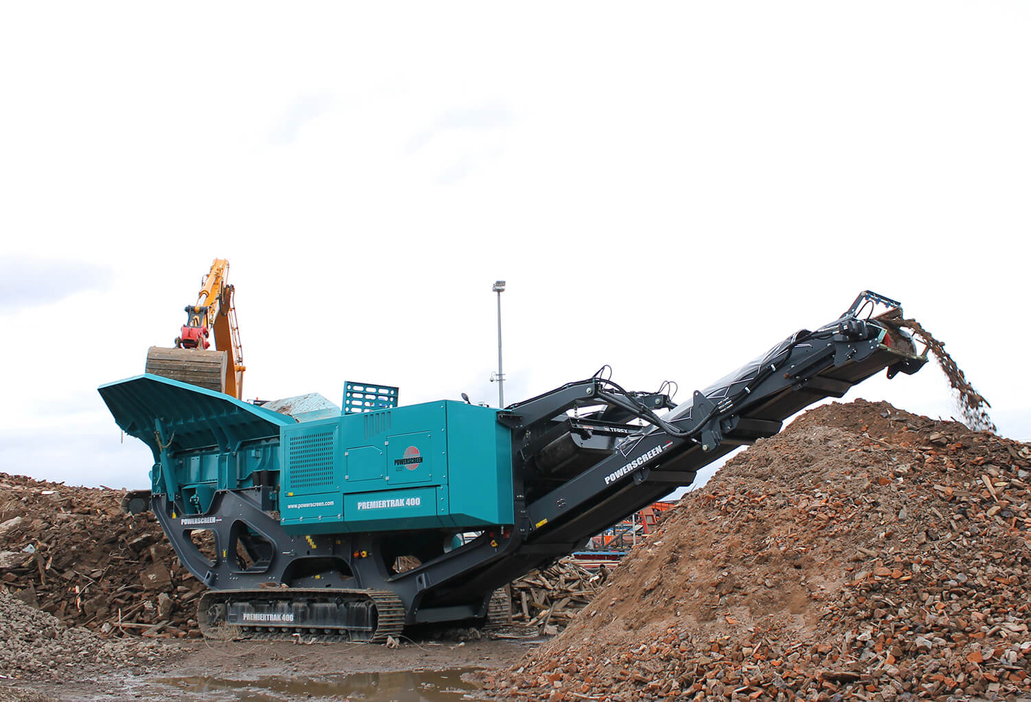 Zemtek - Дробилка POWERSCREEN PREMIERTRAK 400X/R400X